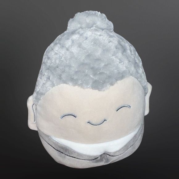 Hodge the Gray Buddha & Gisla the Hamsa 8” Squiahmallows Plush Bio Tags Included - Picture 2 of 6